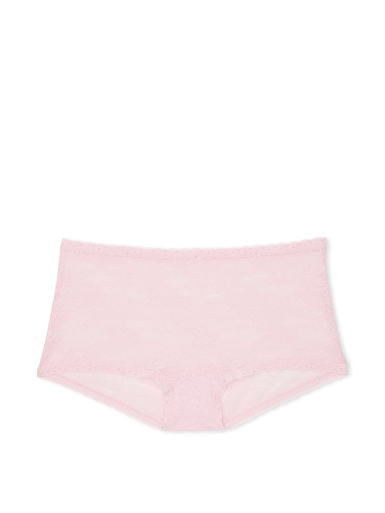Victoria's Secret PINK Pink Tulip Short Floral Lace Knickers - Image 3 of 3 Victoria's Secret PINK Pink Tulip Short Floral Lace Knickers - Image 3 of 3