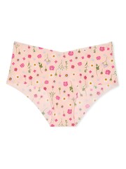Victoria's Secret Purest Pink Floral Cheeky Knickers - Image 3 of 3