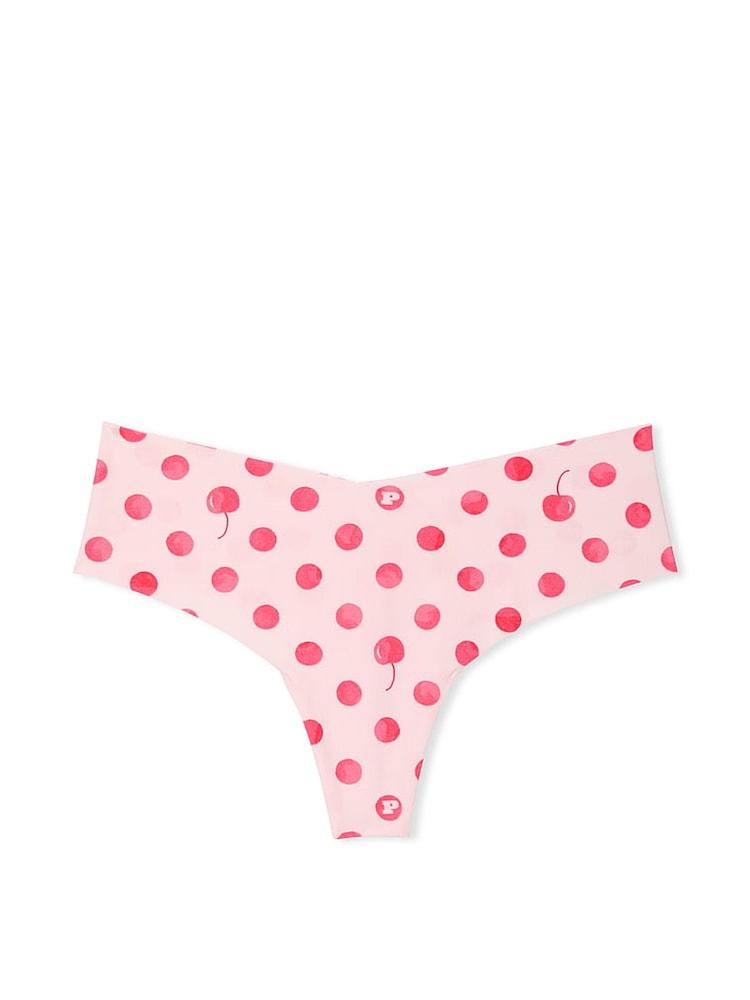 Victoria's Secret PINK Pink Dot Thong No Show Knickers - Image 3 of 3