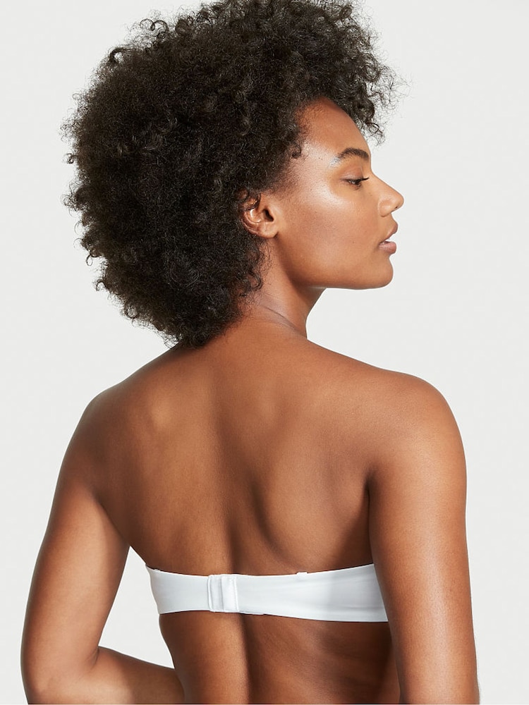 Victoria's Secret White Strapless Multiway Push Up Bra - Image 2 of 4 Victoria's Secret White Strapless Multiway Push Up Bra - Image 2 of 4