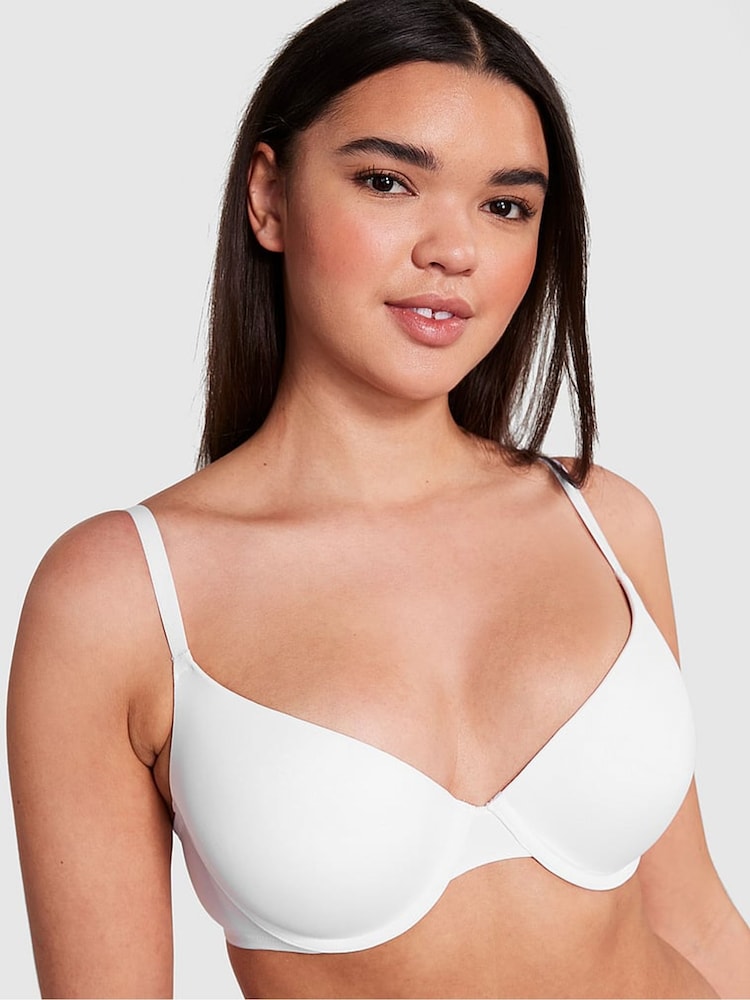 Victoria's Secret PINK Optic White Push Up Bra - Image 1 of 4 Victoria's Secret PINK Optic White Push Up Bra - Image 1 of 4
