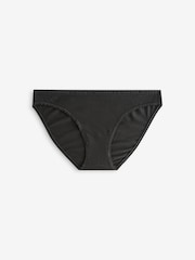 Victoria's Secret Black Bikini 4 Pack Logo Knickers - Image 2 of 8