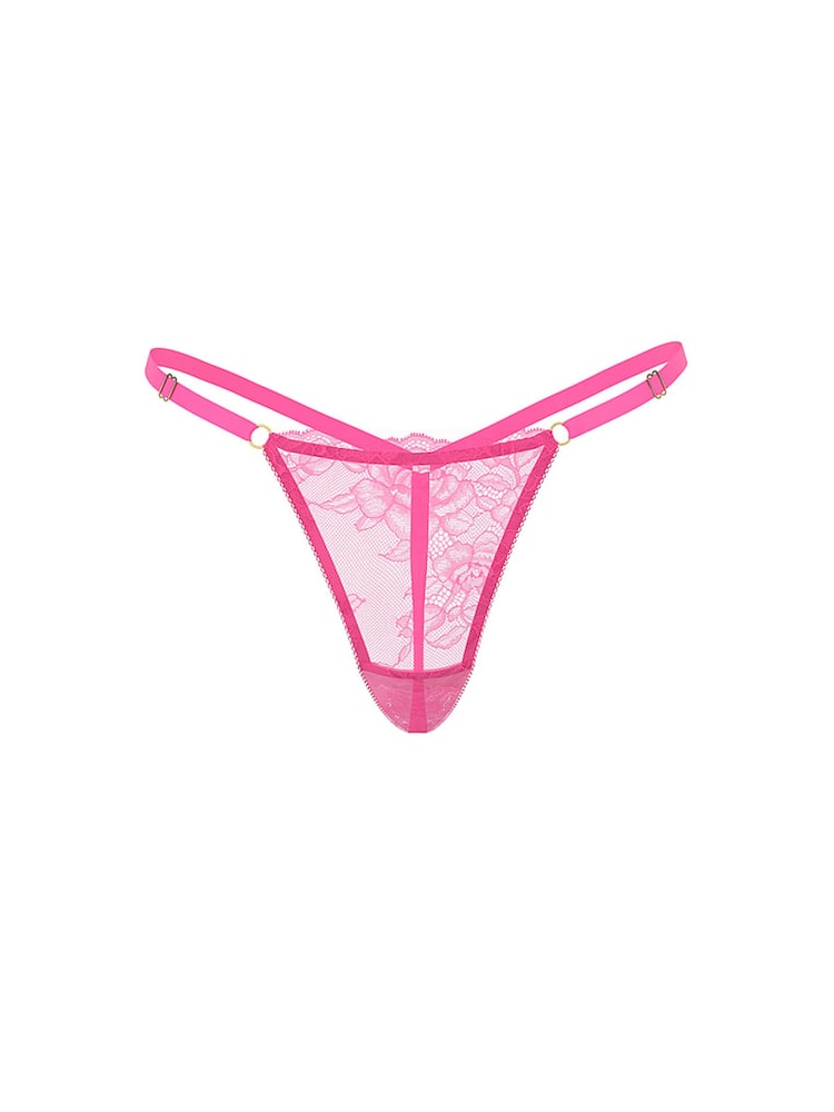 Victoria's Secret Ultra Pink Lace Knickers - Image 3 of 3 Victoria's Secret Ultra Pink Lace Knickers - Image 3 of 3