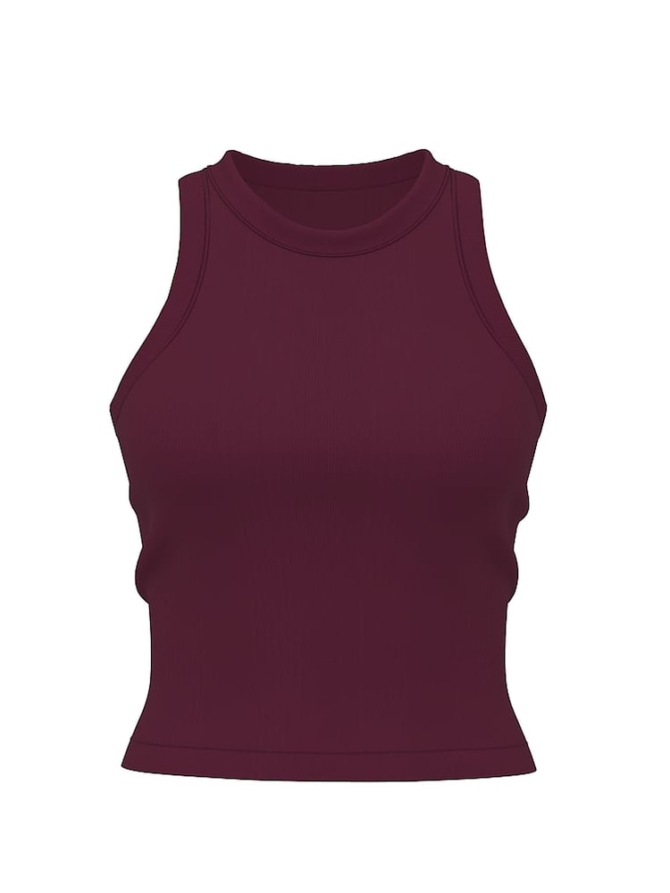 Victoria's Secret PINK Pink Ribbed Tank Top - Image 3 of 3
