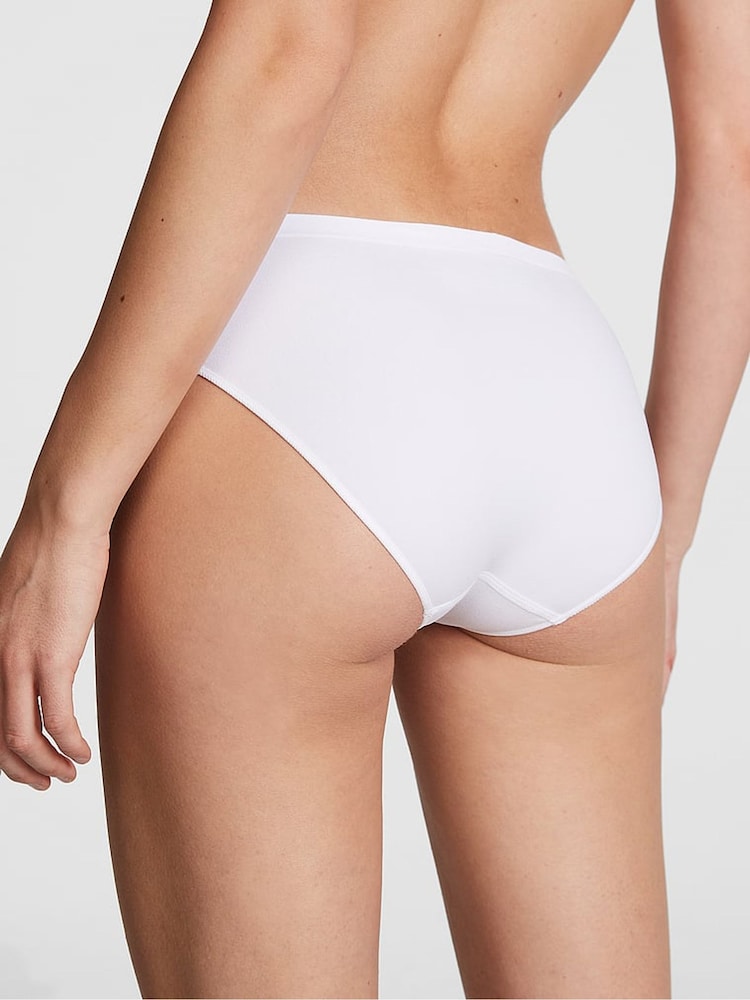 Victoria's Secret PINK White Bikini Seamless Knickers - Image 2 of 3 Victoria's Secret PINK White Bikini Seamless Knickers - Image 2 of 3