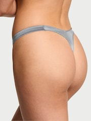 Victoria's Secret Asteroid Grey Scattered Shine Strap Knickers - Image 2 of 2