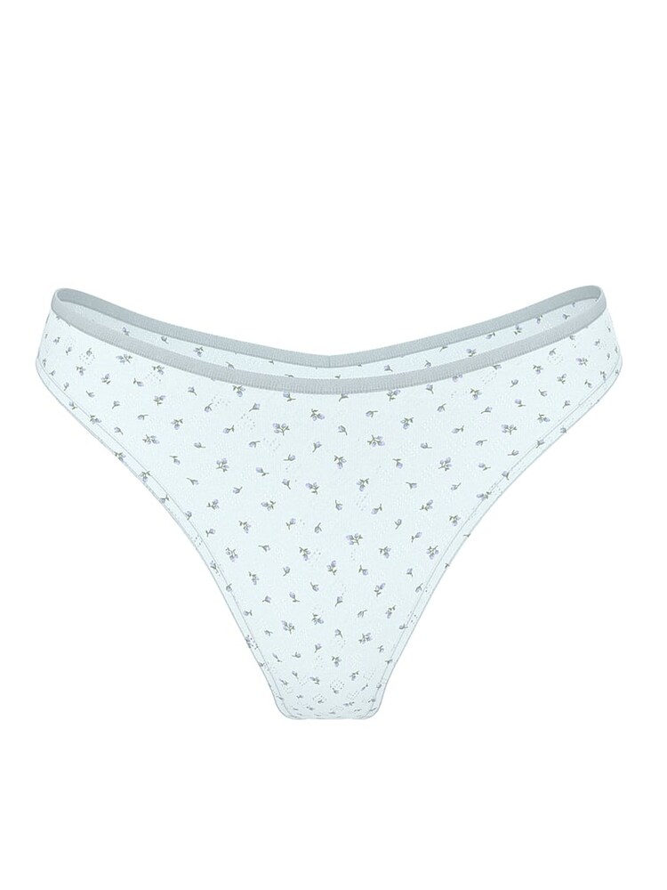 Victoria's Secret PINK Bliss Blue Brazilian Cotton Knickers - Image 3 of 3 Victoria's Secret PINK Bliss Blue Brazilian Cotton Knickers - Image 3 of 3