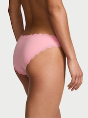 Victoria's Secret Pink Hope Lace Trim Bikini Knickers - Image 2 of 2