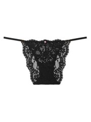 Victoria's Secret Black Bikini Lace Knickers - Image 3 of 3