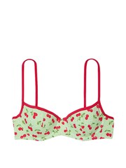Victoria's Secret PINK Cherry Hearts Green Wired Bikini Top - Image 4 of 4