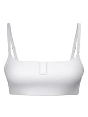 Victoria's Secret PINK White Bralette Scoop Bralette - Image 3 of 3