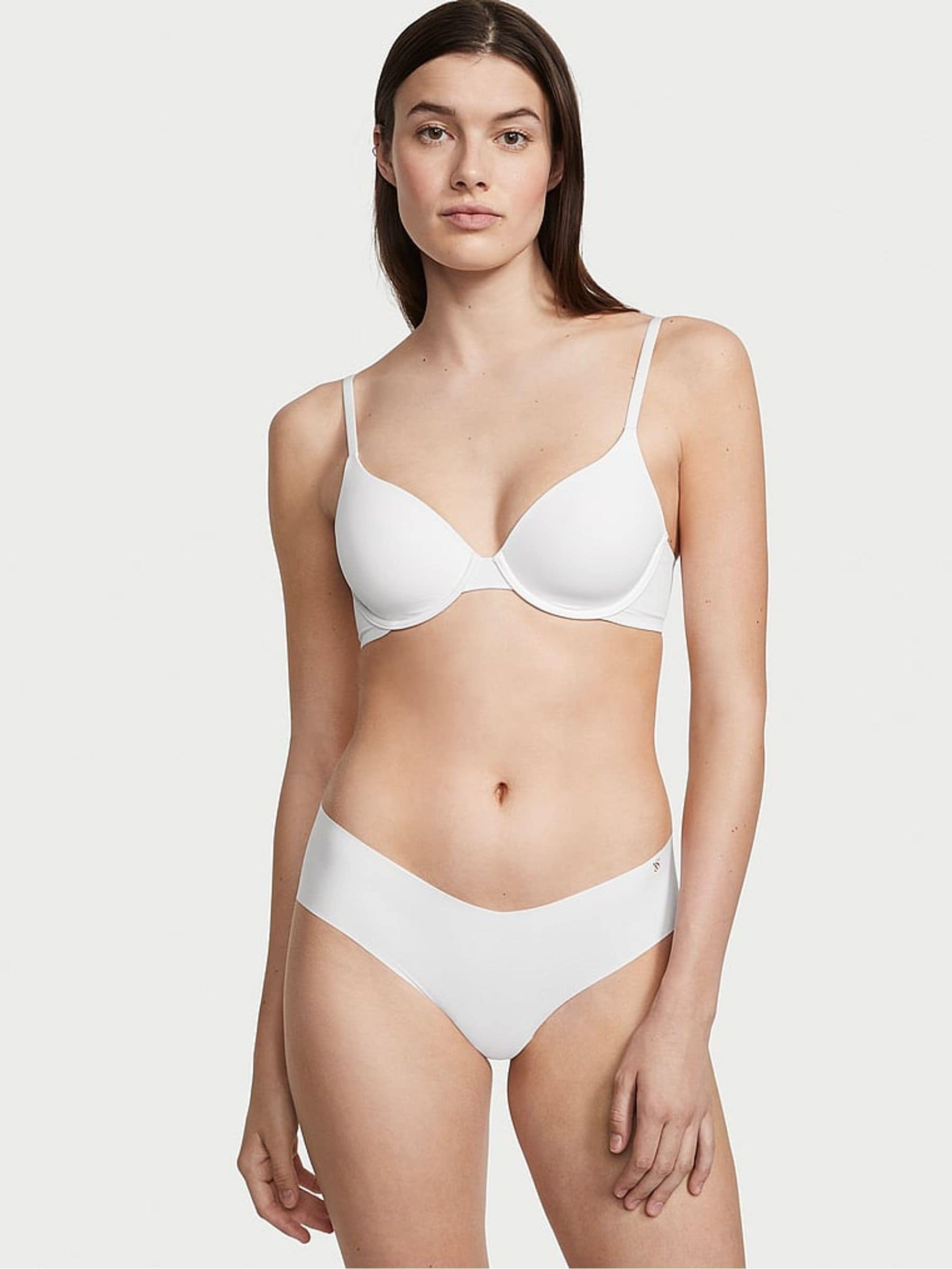 Victoria's Secret White Hipster Knickers