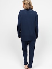 Cyberjammies Blue Revere Jersey Pyjamas Set - Image 2 of 4