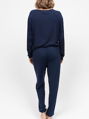 Cyberjammies Blue Slouch Jersey Pyjamas Set - Image 2 of 3