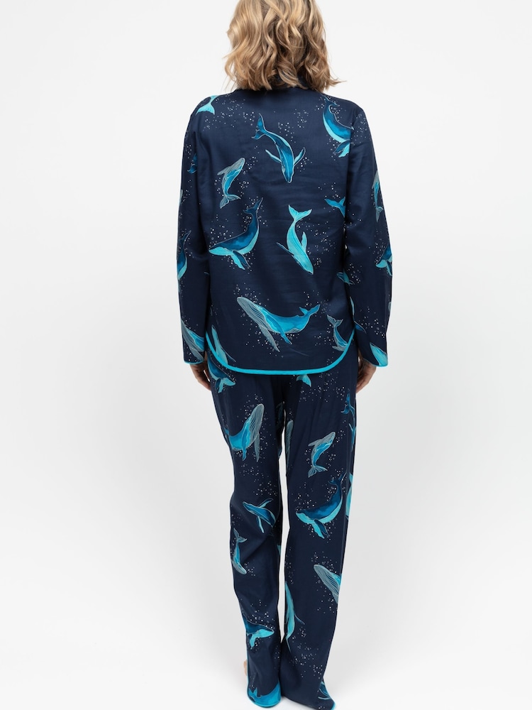 Cyberjammies Blue Long Sleeve Pyjamas Set - Image 2 of 4