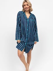 Cyberjammies Blue Long Sleeve Woven Nightshirt - Image 1 of 4
