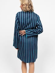 Cyberjammies Blue Long Sleeve Woven Nightshirt - Image 2 of 4