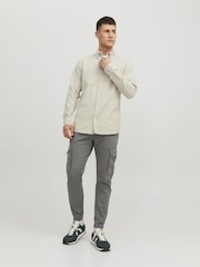 Dunkelgrau - Jack & Jones Cargohose - Bild 1 von 5