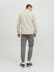 Dunkelgrau - Jack & Jones Cargohose - Bild 2 von 5