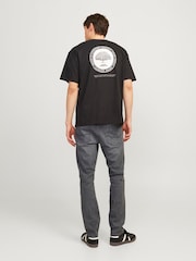 JACK & JONES Grey Glenn Slim Fit Jeans - Image 3 of 5