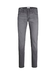 JACK & JONES Grey Slim Fit Glenn Jeans - Image 6 of 9