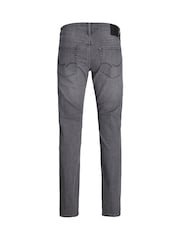 JACK & JONES Grey Slim Fit Glenn Jeans - Image 7 of 9