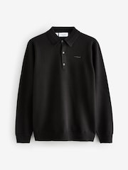 Calvin Klein Golf Stanton Black Polo Sweater - Image 1 of 1