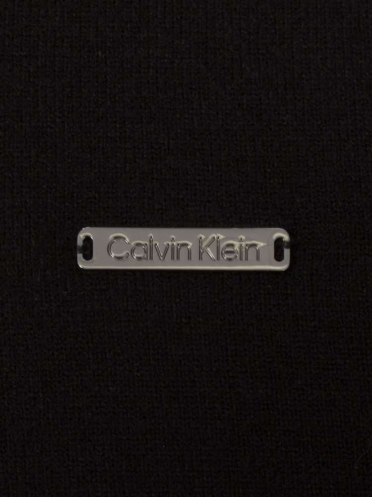 Calvin Klein Golf Stanton Black Polo Sweater - Image 8 of 8