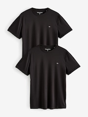 Negro - Pack de 2 camisetas técnicas de Calvin Klein Golf - Imagen 1 de 2