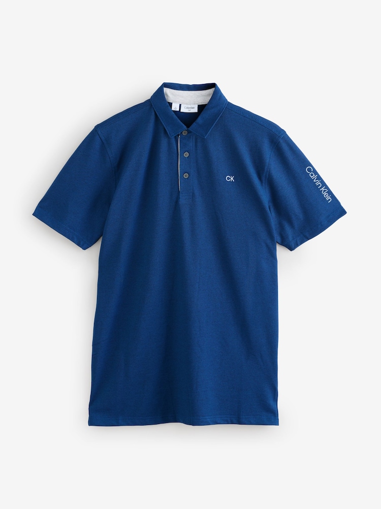 Calvin Klein Golf Uni Black Polo Shirt - Image 1 of 1