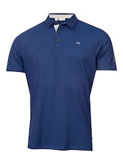 গাঢ় নীল - Calvin Klein Golf ইউনি পোলো শার্ট - 10এর মধ্যে 7 ছবি