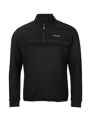 Calvin Klein Golf Houston Hybrid Half Zip Black Sweater - Image 5 of 9