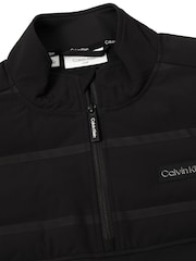 Calvin Klein Golf Houston Hybrid Half Zip Black Sweater - Image 7 of 9