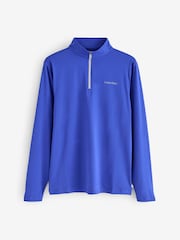 Calvin Klein Golf Blue Newport Half Zip Top - Image 1 of 1