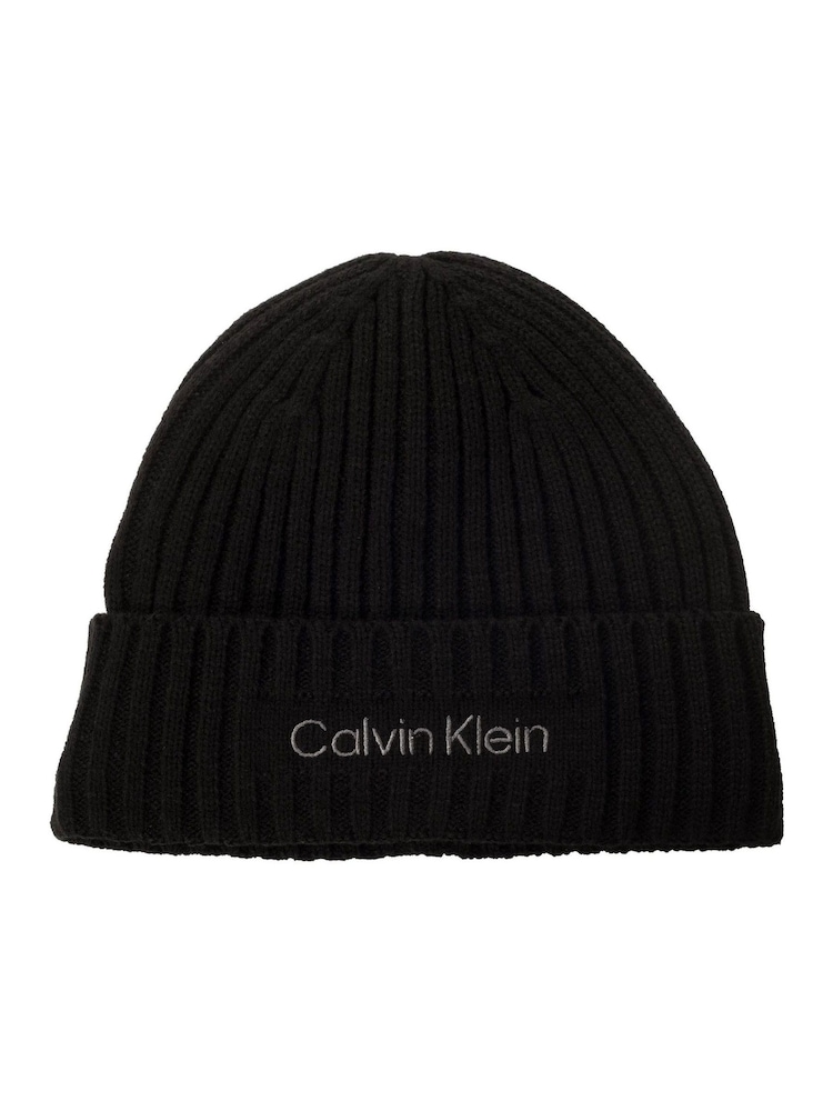 Calvin Klein Golf Boyland Knitted Beanie - Image 1 of 6 Calvin Klein Golf Boyland Knitted Beanie - Image 1 of 6