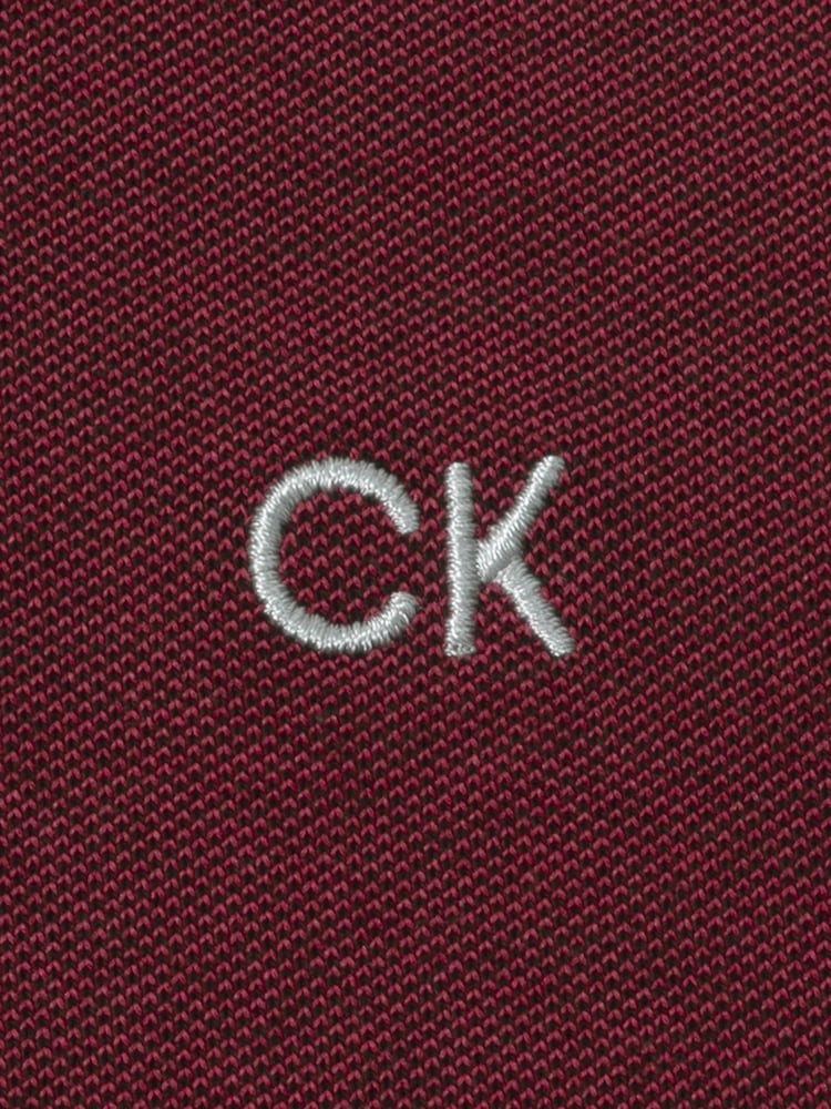 Calvin Klein Golf Red Uni Polo Shirt - Image 1 of 5 Calvin Klein Golf Red Uni Polo Shirt - Image 1 of 5