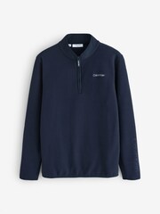 Calvin Klein Golf Blue Thompson Half Zip Fleece - Image 1 of 1