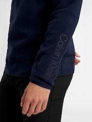 Calvin Klein Golf Blue Thompson Half Zip Fleece - Imagem 5 de 7