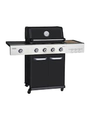 Outback Black Jupiter 4 B Hybrid BBQ with Side Burner - Image 1 of 6