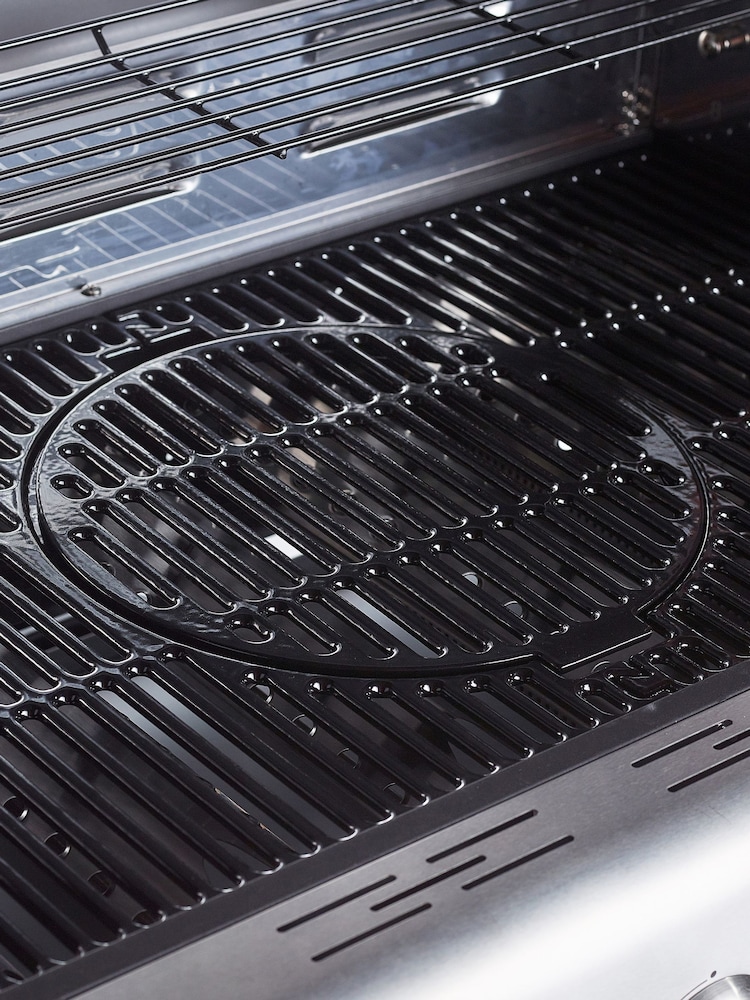 Outback Black Jupiter 4 B Hybrid BBQ with Side Burner - Image 2 of 6