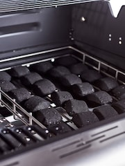 Outback Black Jupiter 4 B Hybrid BBQ with Side Burner - Image 5 of 6