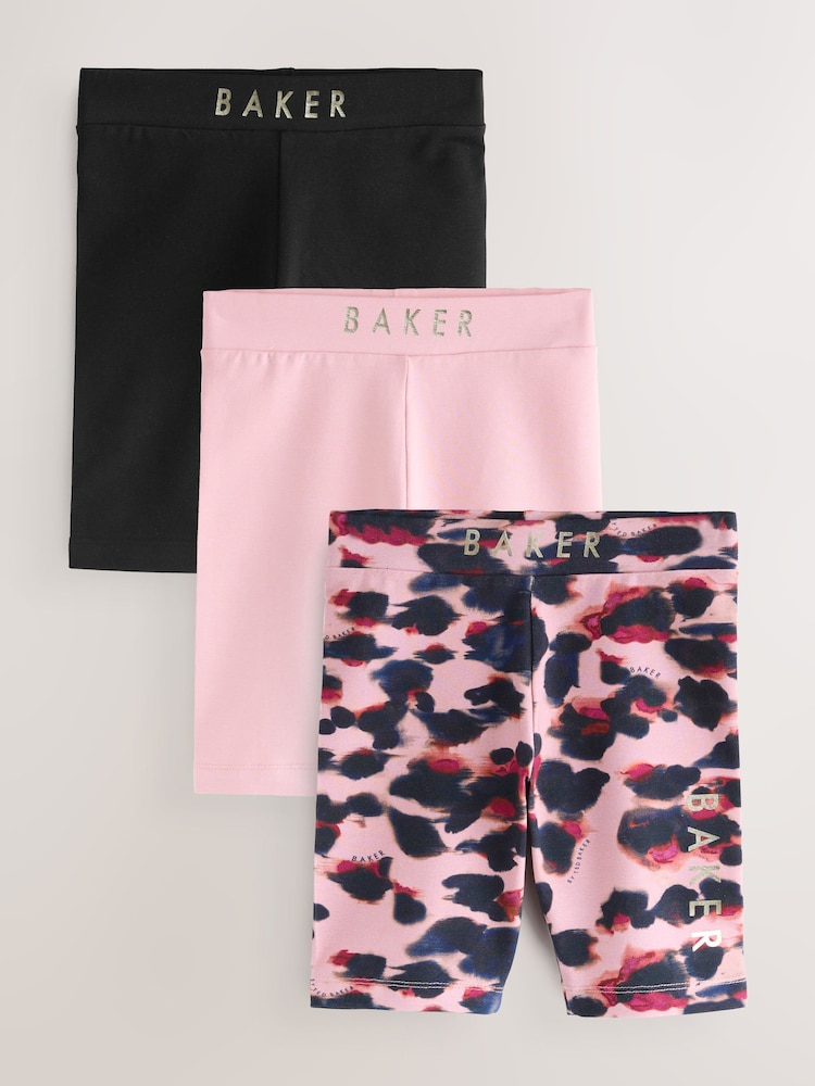 Baker by Ted Baker 3 Pack Cycling Shorts - Image 1 of 8 Baker by Ted Baker 3 Pack Cycling Shorts - Image 1 of 8