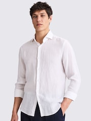 Tailored Fit 100% Linen Shirt - Image 1 of 5