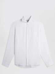 Tailored Fit 100% Linen Shirt - Image 5 of 5