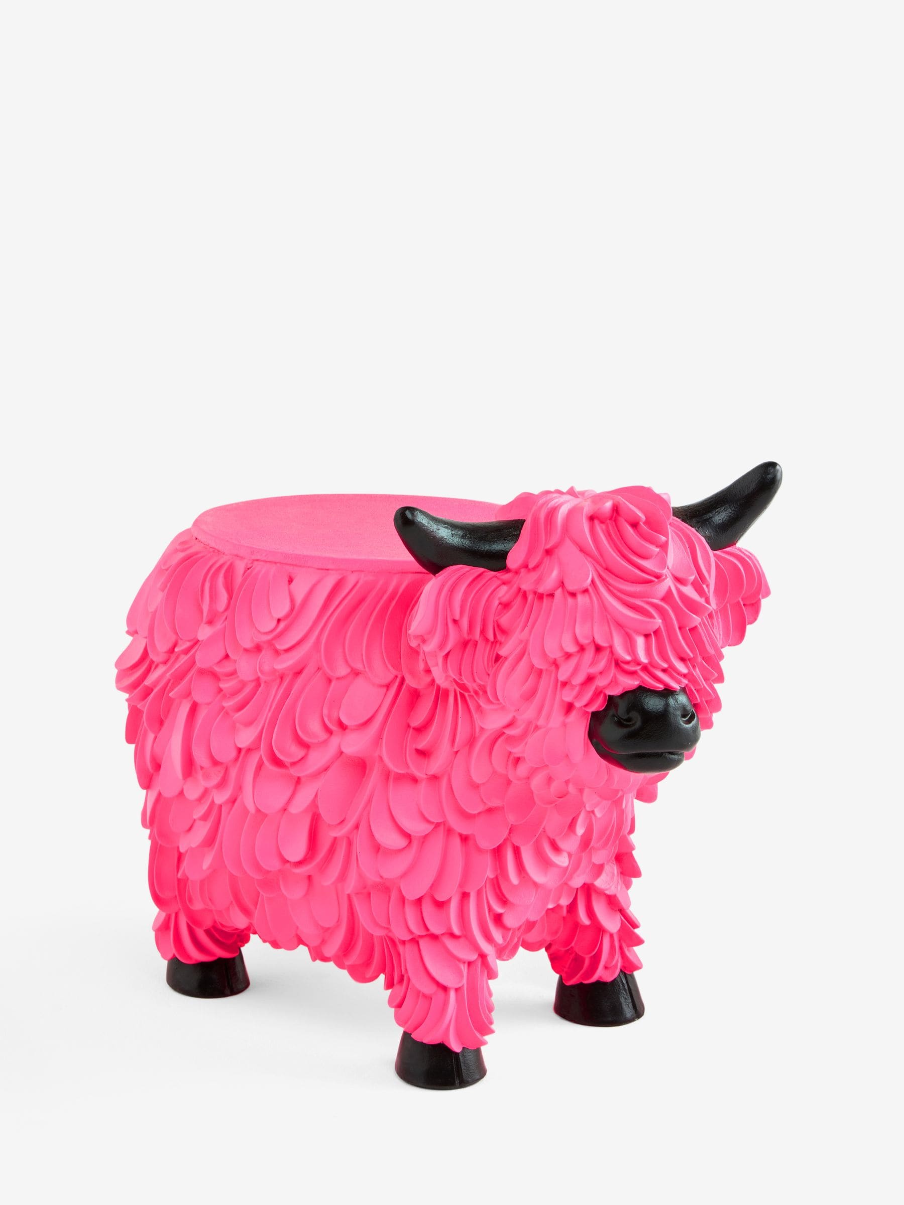 Buy Pink Hamish Resin Side Table Suitable For Outdoor Use from the