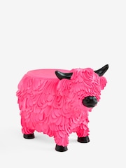 Pink Hamish Resin Side Table - Image 4 of 5