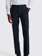 MOSS Blue Italian Tailored Fit Trousers - Image 1 of 3