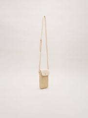 Phase Eight Natural Textured Phone Bag - Image 2 of 7