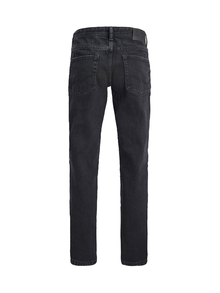 JACK & JONES Junior Black Clark Regular Fit Jeans - Image 7 of 7