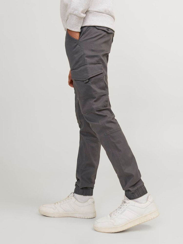 Szary - Spodnie bojówki Jack & Jones Junior - Image 2 of 5